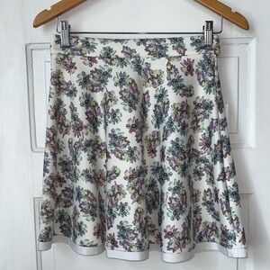 PATRIZIA PEPE FLORAL MINI SKIRT